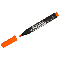 Маркер Centropen 2мм оранжевый круглый 8566