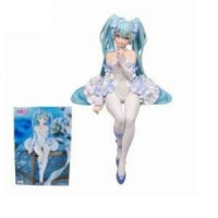 Фигурка Аниме сидящая Hatsune Miku Nemophila, 15 см в коробке 39АМ