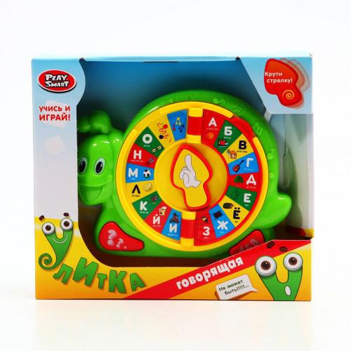 Развивающая игрушка "Говорящая Улитка"на бат.Арт.7159