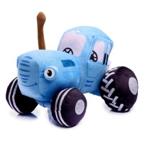 Мягкая музыкальная игрушка «Синий трактор», 20 см 7441380