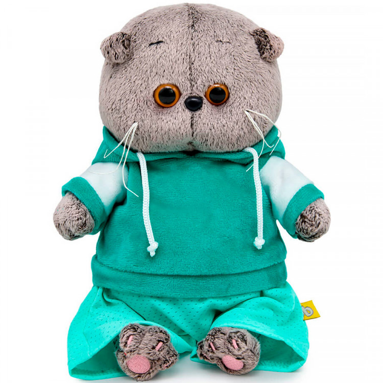 Мягкая игрушка "Басик" BABY в спортивном костюмчике BB-148