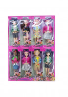 Кукла Glo-Ul 8 штук в шоубоксе 32х11х5 см 683