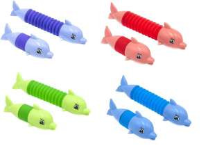 Антистресс Pop Tube Дельфин, светится SS-5028