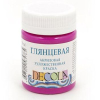 Акрил Decola глянцевый 50 мл Розовая Арт.2928322