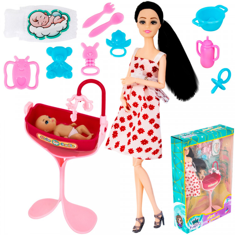 Кукла Miss Kapriz MKKQ145B Мой малыш с аксесс. в кор. FCJ0902103