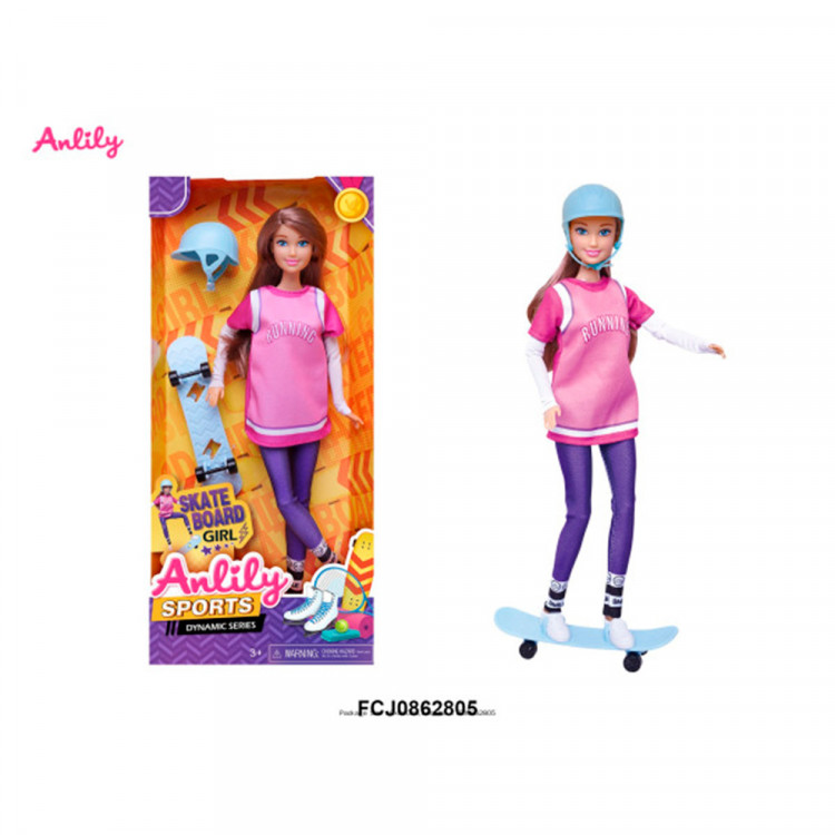 Кукла 98007 Anlily на скейте в кор. FCJ0862805