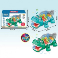 Игрушка Крокодил музыкальный (бат-ка) в коробке 5937 В