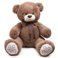 Мягкая игрушка "Медведь Бер" с бантом 2 Цвета 160 см 8-2137-90
