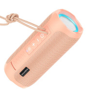 Колонка портативная Borofone, BR21, Sports, Bluetooth, цвет: розовый 3645