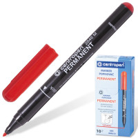 Маркер Centropen 1мм красный тонкий