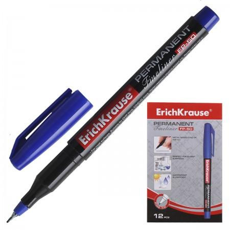 Маркер Erich Krause для CD/DVD FP-50 синий 0,6мм 37069