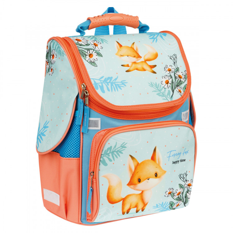 Рюкзак ArtSpace Junior "Foxy" 37*28*21см, 1 отделение, 3 кармана, анатомическая спинка Uni_17768