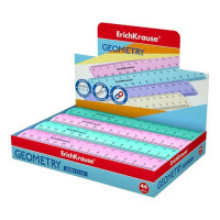 Линейка " Erich Krause " Bubble Gum, 15см пластиковая, ассорти 57806