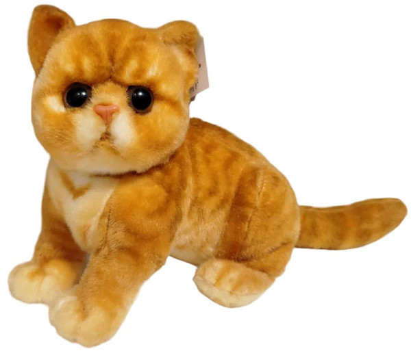 Мягкая игрушка "Кошка" рыжая 2000-1200
